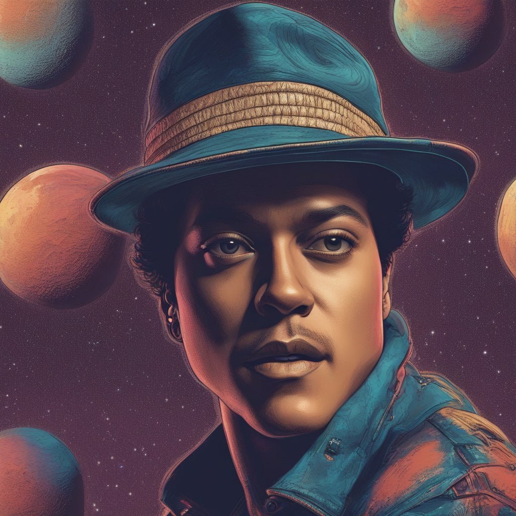 celebrities with moon in Leo sign - Bruno Mars